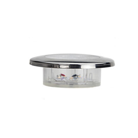 Apache J-LED - Ceiling series -  PC + RVS -  Inbouwspot - Warm wit - 1,2W - 12V DC  IP66