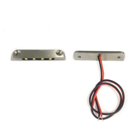 Apache PPOLED - Langwerpige courtesy trap- & dekverlichting - 9-32 V DC - RVS 304 - IP67