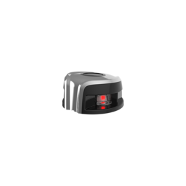 Port Light - Horizontal Deck Mount Navigation Light 01 - 12V 1W - IP67 - visible 2NM - 316 stainless steel - red - 57x60x30mm