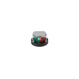 LED Bi-color Boeglicht - 10-30VDC - IP65 - zicht 2NM - rood & groen - behuizing 316 RVS - 101 x 79 x 45 mm
