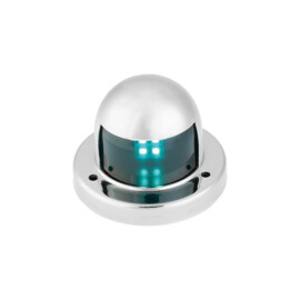 Starboard Light - Horizontal Deck Mount Navigation Light 03 - 12VDC - IP66 - visible 1NM - green - 42x34/61x43.8 mm