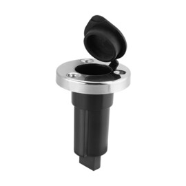 Montagevoet voor Plug-in Mastlampen - 01S - recht - RVS + PC - 53 x 53 x 66,4 mm - duurzaam en slijtvast