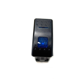 Separater Schalter für Schalttafeln, Rote LED, aan/uit, 12-24 V, IP65